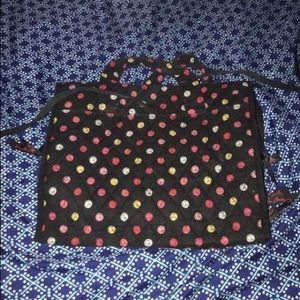Vera Bradley Hanging Travel Organizer Havana Dots